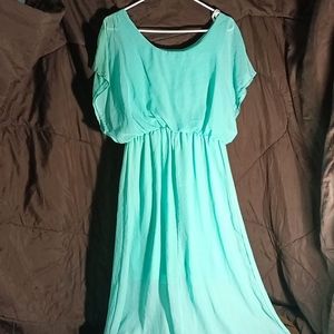 XL Turquoise Dress by Pinc